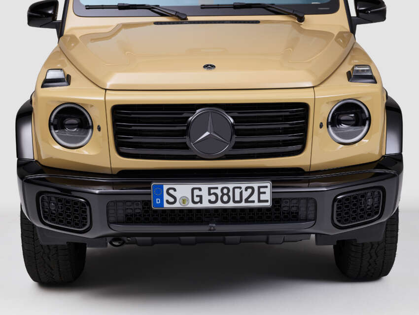 Mercedes-Benz G580 debuts – first-ever electric G-Class; tank turn, quad-motor, 587 PS, 473 km EV range 1754618
