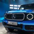 Mercedes-Benz G580 debuts – first-ever electric G-Class; tank turn, quad-motor, 587 PS, 473 km EV range