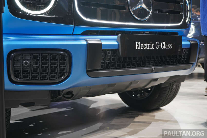 Mercedes-Benz G580 debuts – first-ever electric G-Class; tank turn, quad-motor, 587 PS, 473 km EV range 1754931