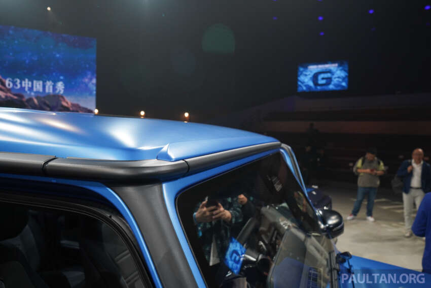 Mercedes-Benz G580 debuts – first-ever electric G-Class; tank turn, quad-motor, 587 PS, 473 km EV range 1754934