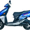 2024 Suzuki Avenis and Burgmann Street EX 125 scooters in Malaysia, priced at RM6,980 and RM7,500