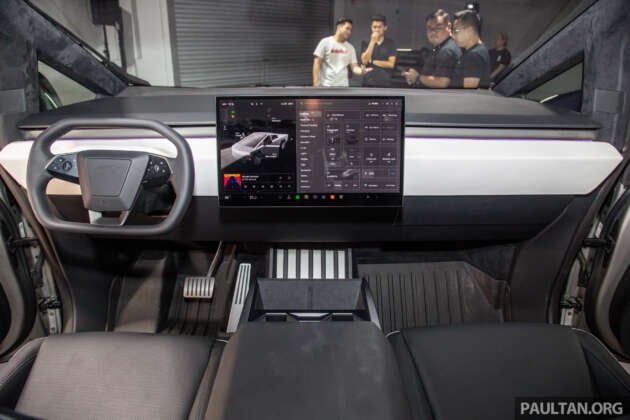 Tesla Cybertruck in Malaysia – stainless steel pick-up EV on display in showrooms in May, not for sale