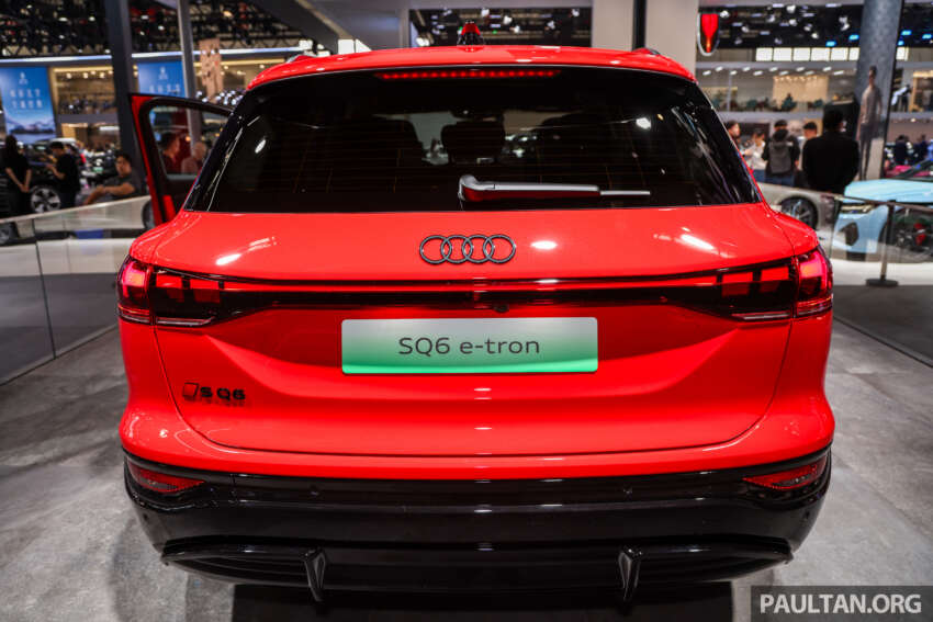Beijing 2024: Audi SQ6 e-tron EV – 516 PS, 0-96 km/h in 4.2 seconds, 230 km/h top speed, 598 km range 1757363
