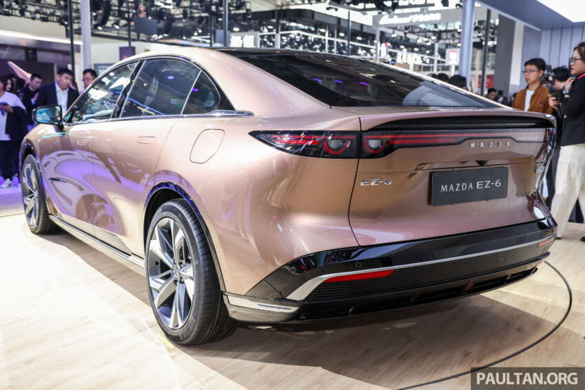 Beijing 2024: Mazda EZ-6 debuts as EV replacement for Mazda 6 in China – also offered as a PHEV 1755458