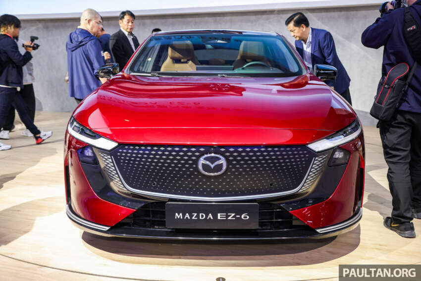 Beijing 2024: Mazda EZ-6 debuts as EV replacement for Mazda 6 in China – also offered as a PHEV 1755459