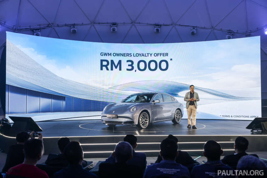 GWM Ora 07 launched in Malaysia – electric sedan with up to 408 PS, 640 km NEDC range, from RM170k 1748240