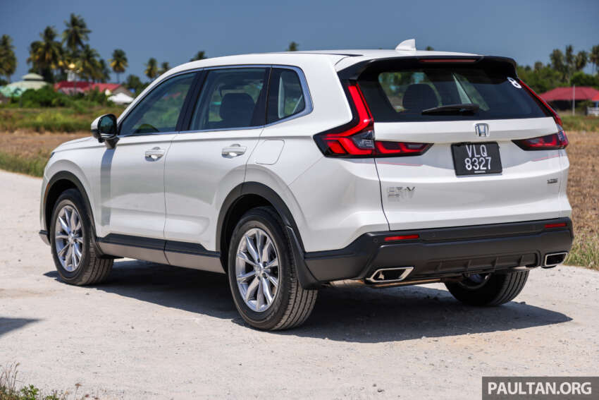 PANDU UJI: Honda CR-V 2024 — 2.0L e:HEV RS hibrid atau 1.5T V AWD lebih seronok? Mana lagi senyap? 1752918