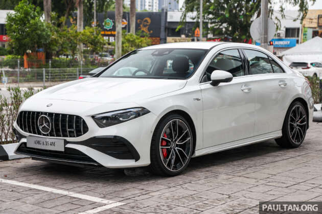 2024 Mercedes-AMG A35 4Matic facelift launched in Malaysia – CKD; 306 PS 2.0L mild hybrid; RM343,888