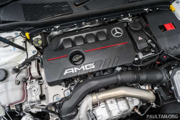 2024 Mercedes-AMG A35 Sedan facelift previewed again – CKD, 306 PS 2.0L mild hybrid, RM354k est