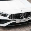 Mercedes-AMG A35 Sedan facelift 2024 dipertonton lagi – CKD;  2.0L 306 PS, MHEV 48V, jangkaan RM354k