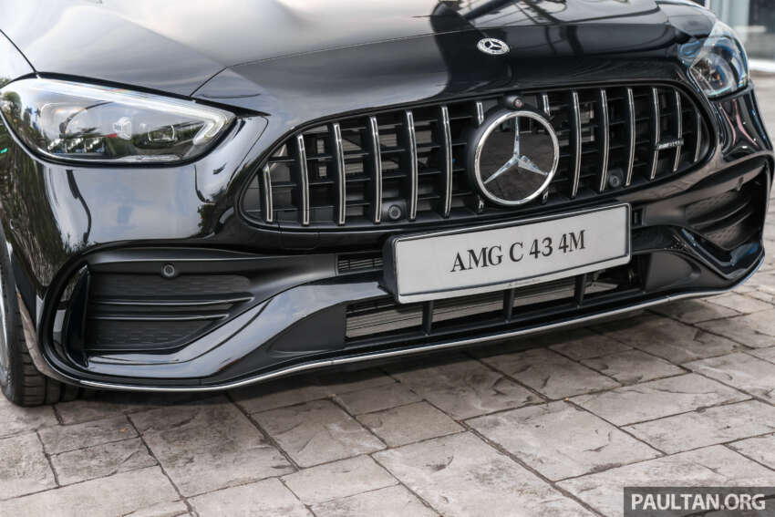 Mercedes-AMG C43 4Matic W206 dipertonton di M’sia – CKD, 2.0L turbo ganti V6 3.0L biturbo, 408 PS/500 Nm 1747289
