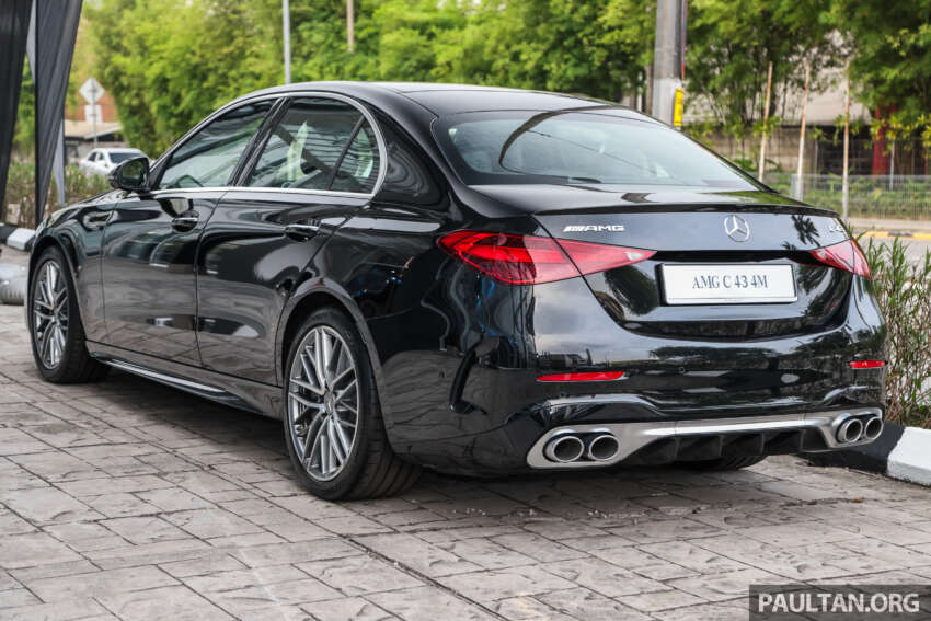 W206 Mercedes-AMG C43 previewed in Malaysia – 2.0L 4-cyl replaces V6; 408 PS, 4.6s; CKD RM460k est 1747069