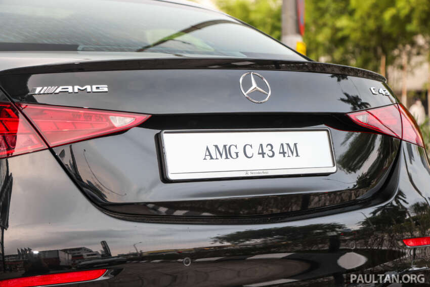 W206 Mercedes-AMG C43 previewed in Malaysia – 2.0L 4-cyl replaces V6; 408 PS, 4.6s; CKD RM460k est 1747088