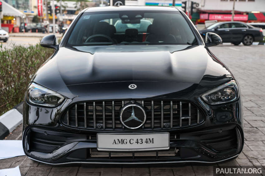 W206 Mercedes-AMG C43 previewed in Malaysia – 2.0L 4-cyl replaces V6; 408 PS, 4.6s; CKD RM460k est 1747070