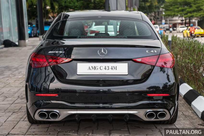 W206 Mercedes-AMG C43 previewed in Malaysia – 2.0L 4-cyl replaces V6; 408 PS, 4.6s; CKD RM460k est 1747071