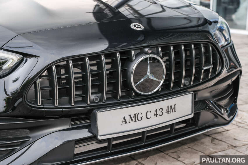Mercedes-AMG C43 4Matic W206 dipertonton di M’sia – CKD, 2.0L turbo ganti V6 3.0L biturbo, 408 PS/500 Nm 1747287