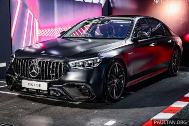 Mercedes-AMG S63 E Performance kini di Malaysia – bermula RM2.24 juta, V8 PHEV 802 PS/1,430 Nm!