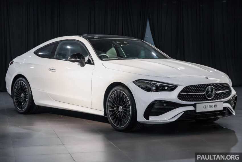 2024 Mercedes-Benz CLE300 4Matic Coupe previewed in Malaysia – 2.0T mild hybrid, 259 PS; fr RM526k est 1747408
