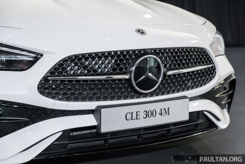 2024 Mercedes-Benz CLE300 4Matic Coupe previewed in Malaysia – 2.0T mild hybrid, 259 PS; fr RM526k est 1747429