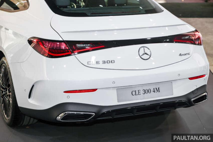 2024 Mercedes-Benz CLE300 4Matic Coupe previewed in Malaysia – 2.0T mild hybrid, 259 PS; fr RM526k est 1747445