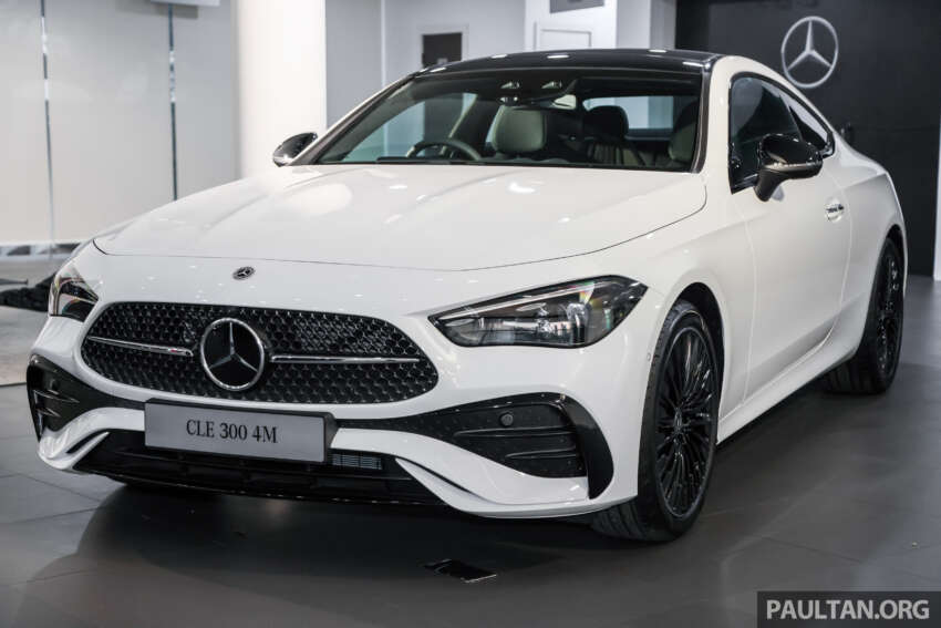 2024 Mercedes-Benz CLE300 4Matic Coupe previewed in Malaysia – 2.0T mild hybrid, 259 PS; fr RM526k est 1747410