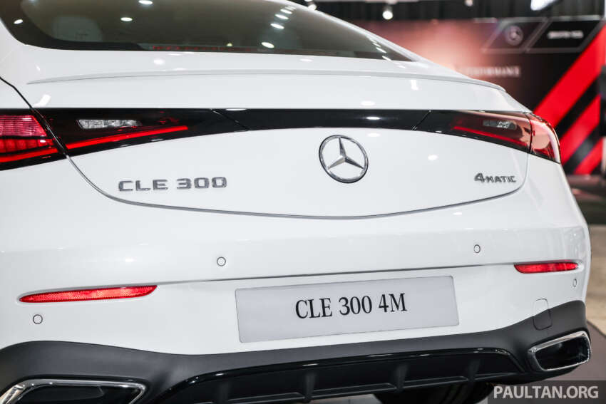 2024 Mercedes-Benz CLE300 4Matic Coupe previewed in Malaysia – 2.0T mild hybrid, 259 PS; fr RM526k est 1747451