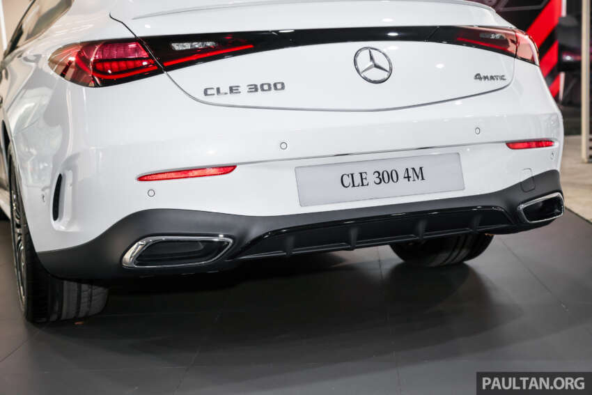 2024 Mercedes-Benz CLE300 4Matic Coupe previewed in Malaysia – 2.0T mild hybrid, 259 PS; fr RM526k est 1747452