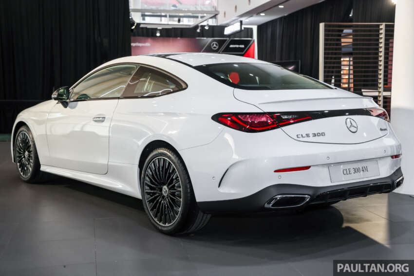 2024 Mercedes-Benz CLE300 4Matic Coupe previewed in Malaysia – 2.0T mild hybrid, 259 PS; fr RM526k est 1747412