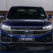 2024 Volkswagen Touareg R-Line on display at Volkswagen Tour at 1 Utama New Wing until April 21