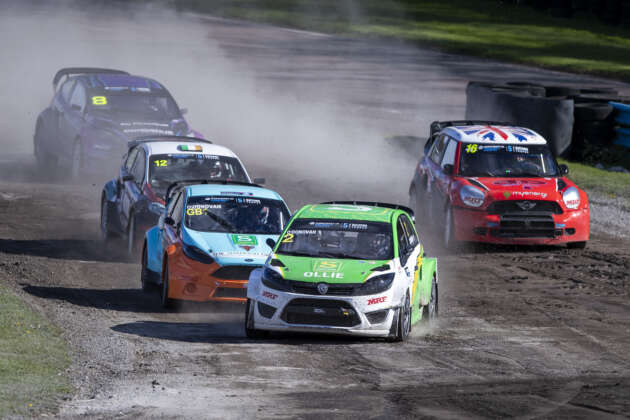 Team RX Racing dominasi pusingan pembukaan 5 Nation British Rally Cross Championship 2024!