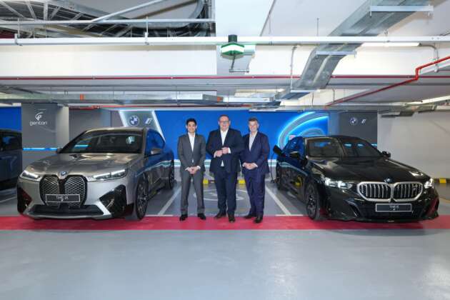 BMW Malaysia and Gentari launch EV charging station at The Exchange TRX – 13 AC chargers; RM0.25/min