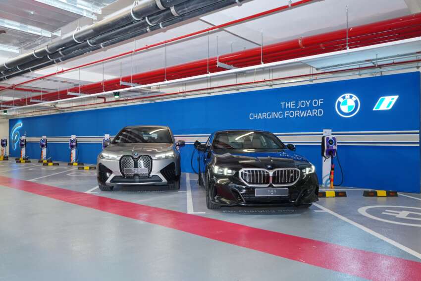 BMW Malaysia and Gentari launch EV charging station at The Exchange TRX – 13 AC chargers; RM0.25/min 1757615