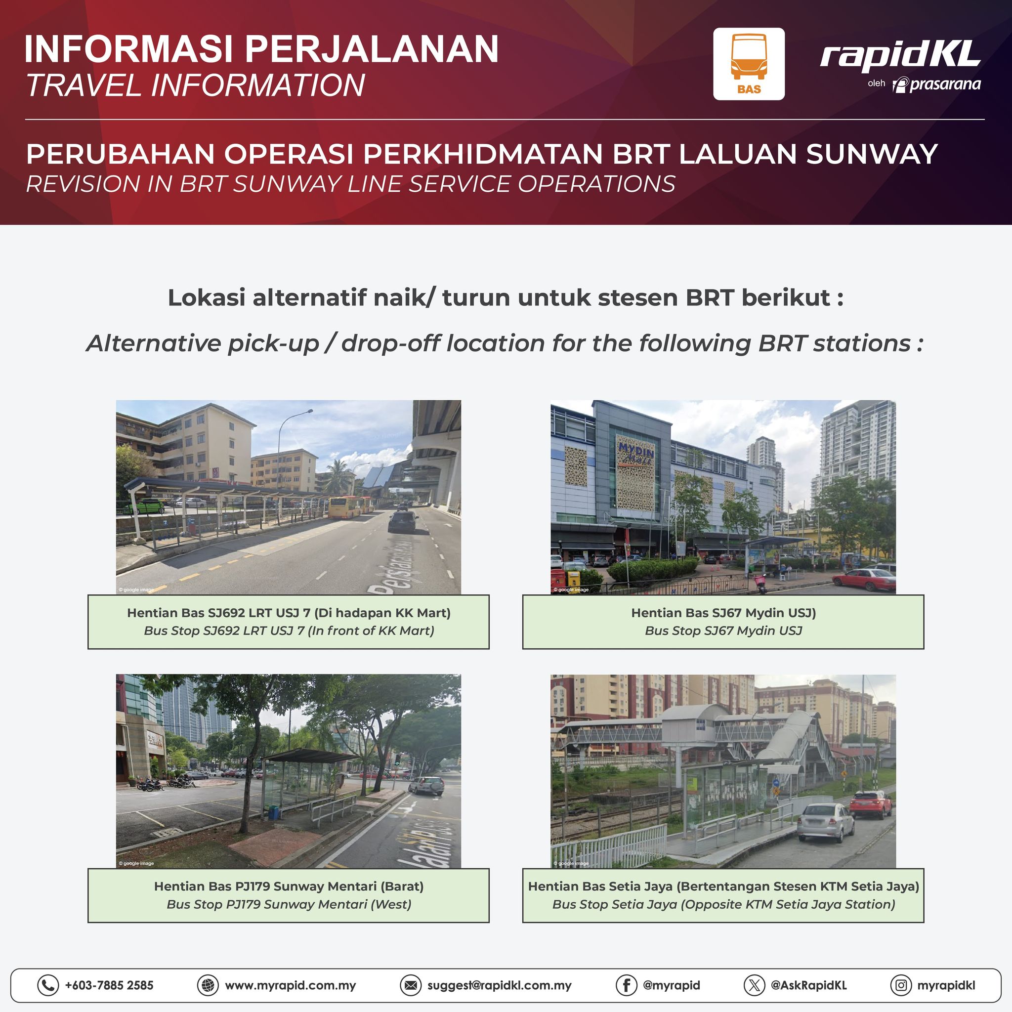 Sunway street-level BRT April 27-2