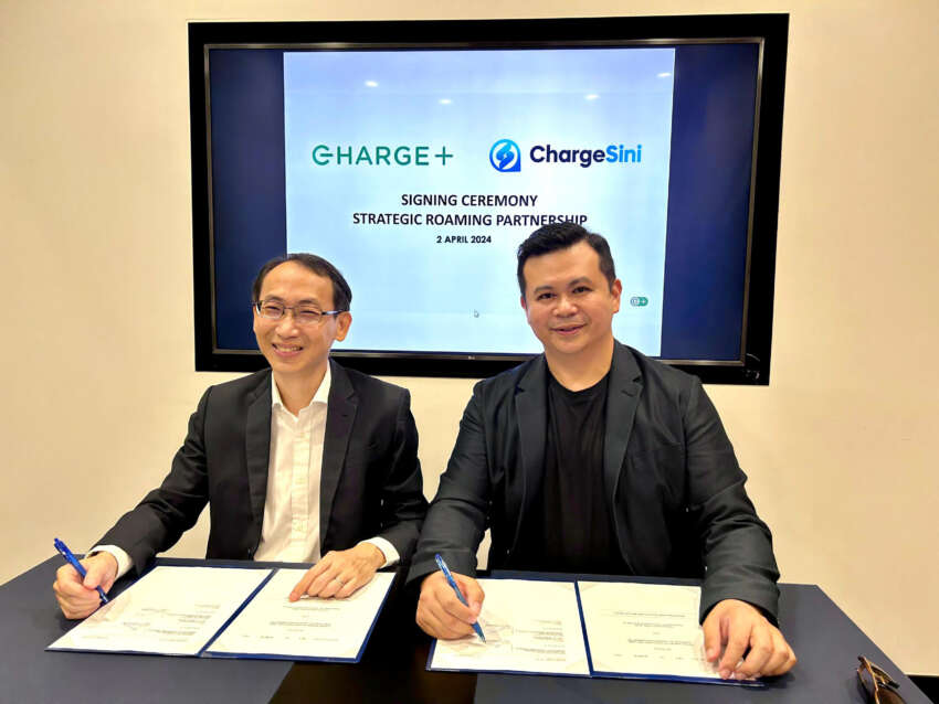 ChargeSini, Charge+ ASEAN cross-border EV charging deal: ChargeSini users can access Singapore chargers 1749605