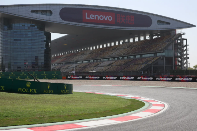 Pemandu F1 risau dengan permukaan Litar GP China minggu ini yang hanya ‘dicat’, bukan ditar semula
