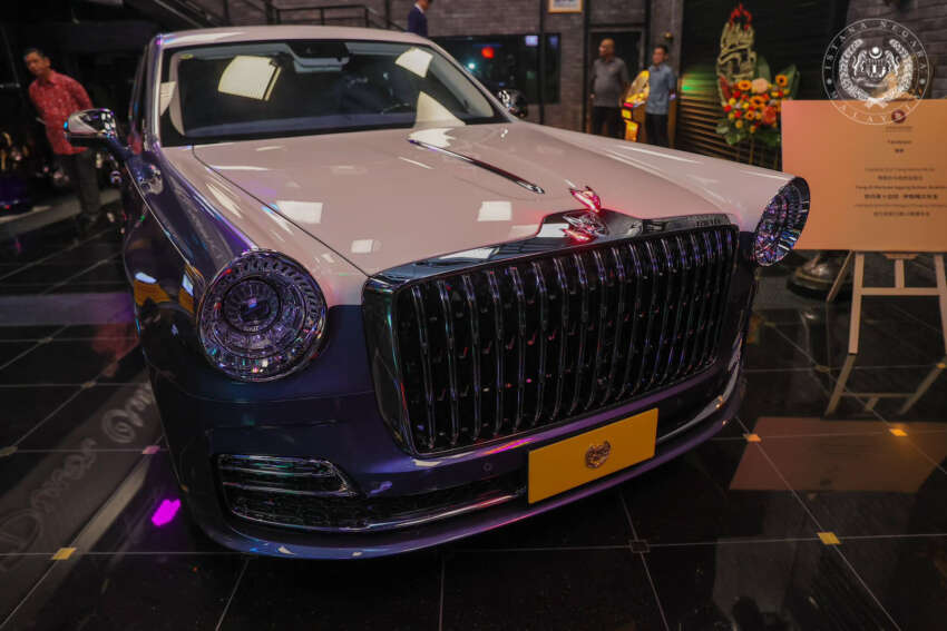 Agong, Sultan Ibrahim Iskandar jadi pemilik pertama Hongqi L5 di dunia – sedan mewah enjin V8 twin turbo 1750044