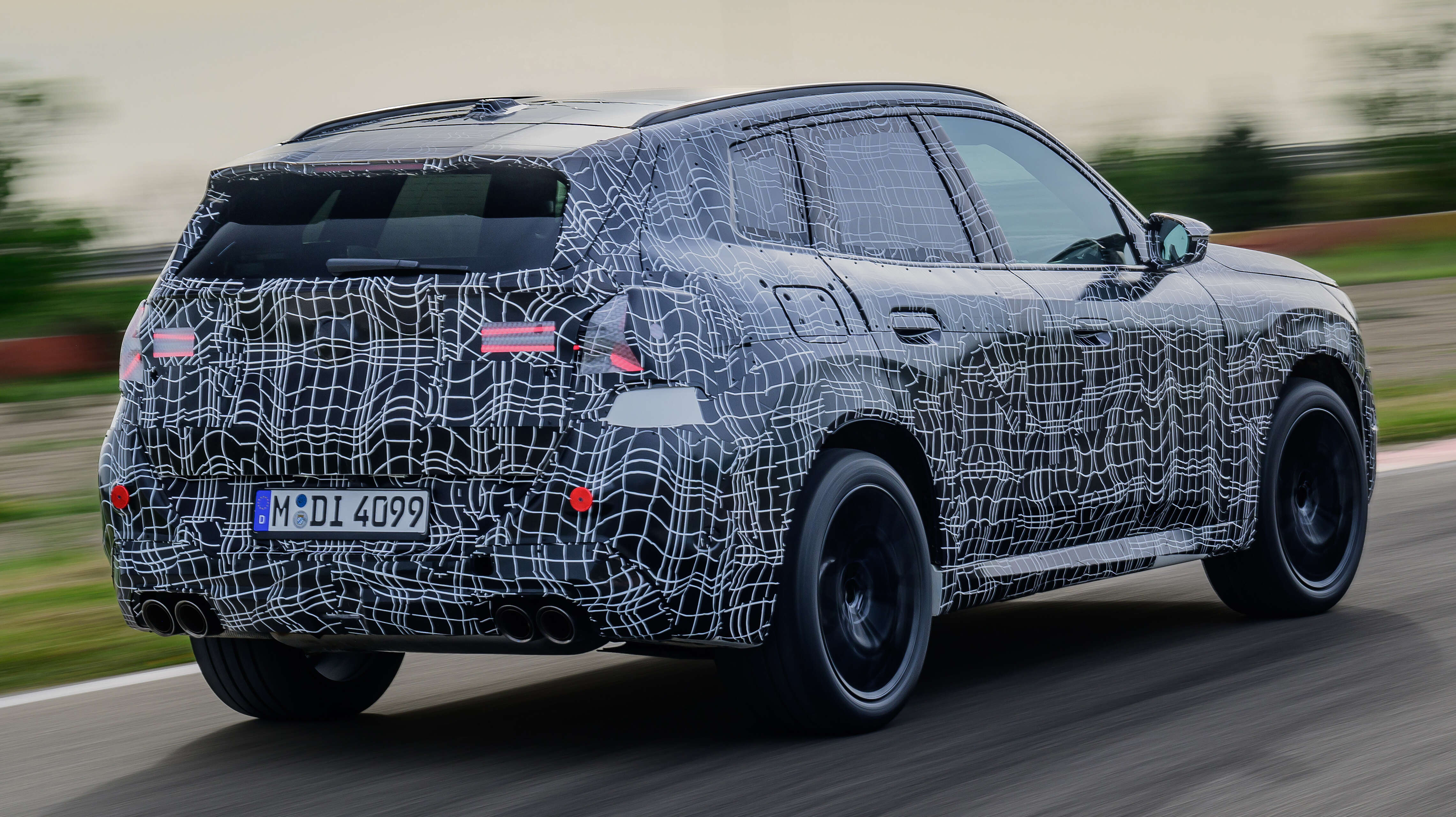 صورة التجسس الرسمية لـ G45 BMW X3 22 اللقطة التجسسية الرسمية لـ G45 BMW X3 22
