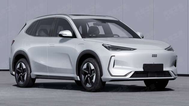 Proton EV leaked? Geely Galaxy E5 is a new global electric SUV with 218 PS, developed for RHD markets