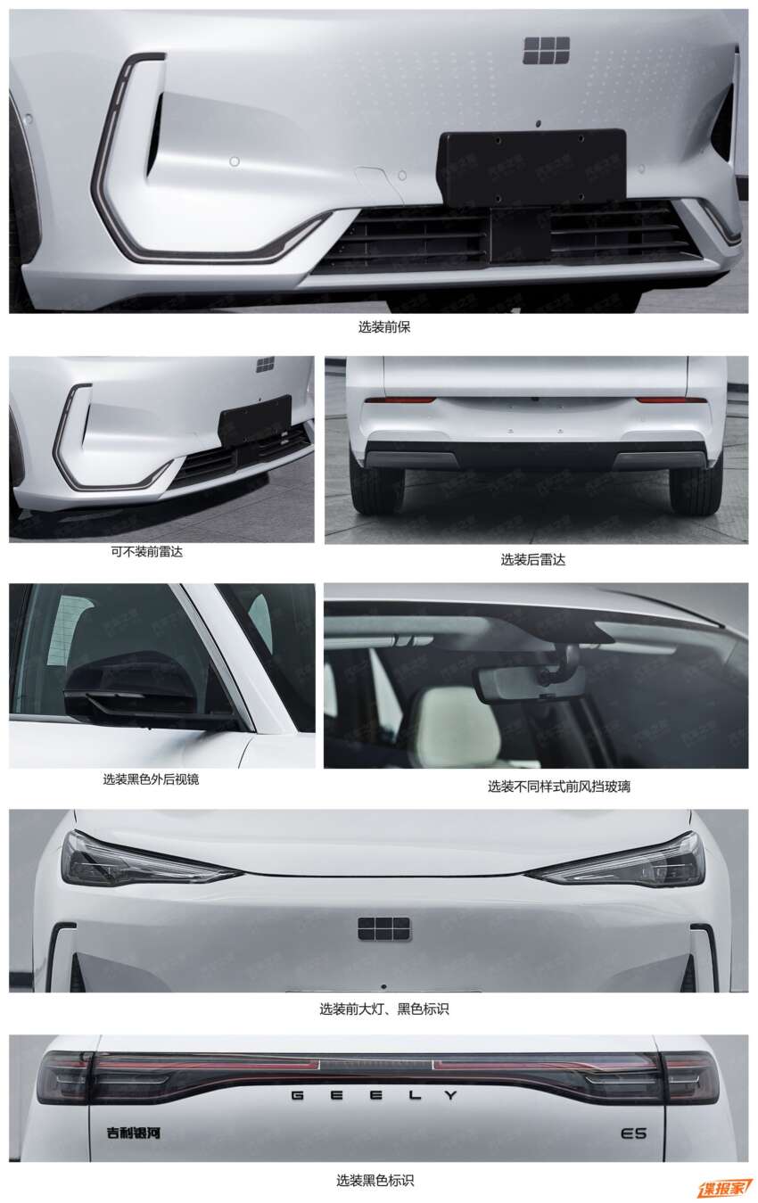 Proton EV leaked? Geely Galaxy E5 is a new global electric SUV with 218 PS, developed for RHD markets 1751297