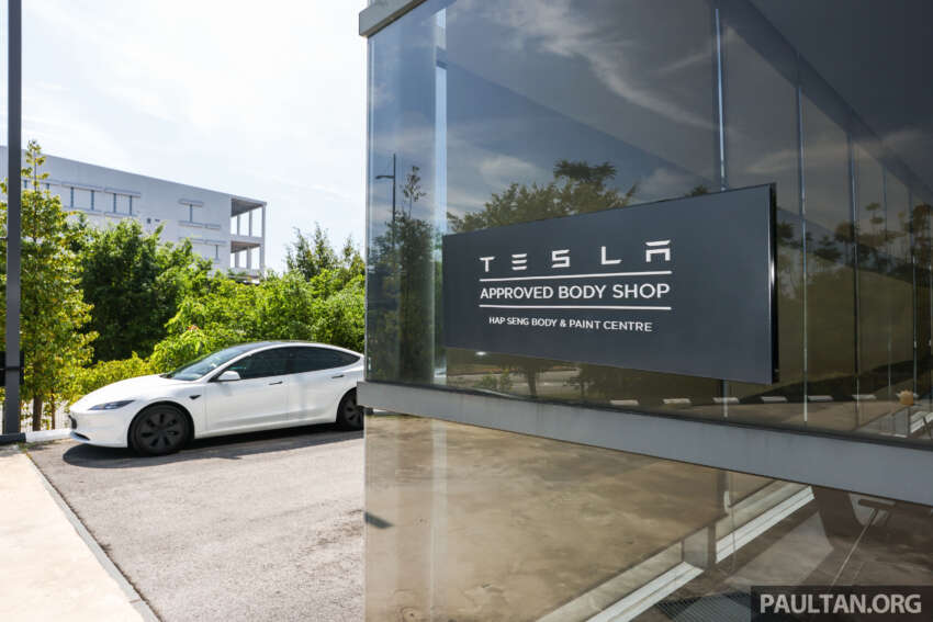 Largest Tesla Approved Body Shop in Malaysia – Hap Seng Body & Paint Centre in Shah Alam 1748841