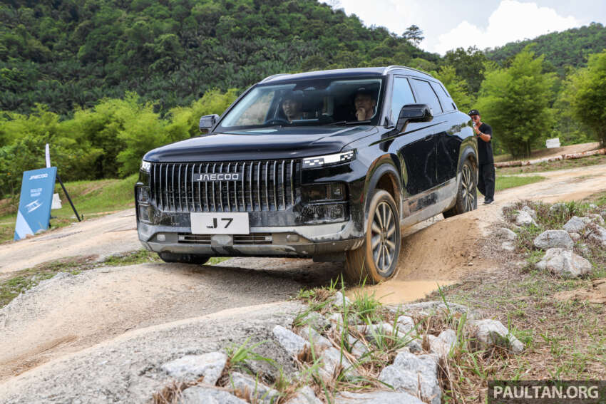 2024 Jaecoo J7 – we test out 197 PS/290 Nm 1.6T AWD SUV off-road ahead of launch; RM160k estimated 1752079