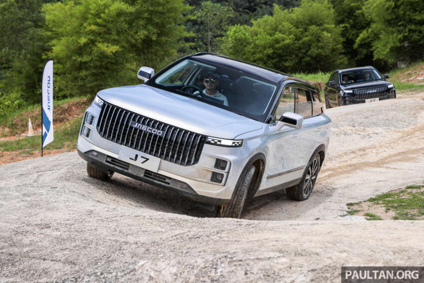 2024 Jaecoo J7 – we test out 197 PS/290 Nm 1.6T AWD SUV off-road ahead of launch; RM160k estimated 1752087