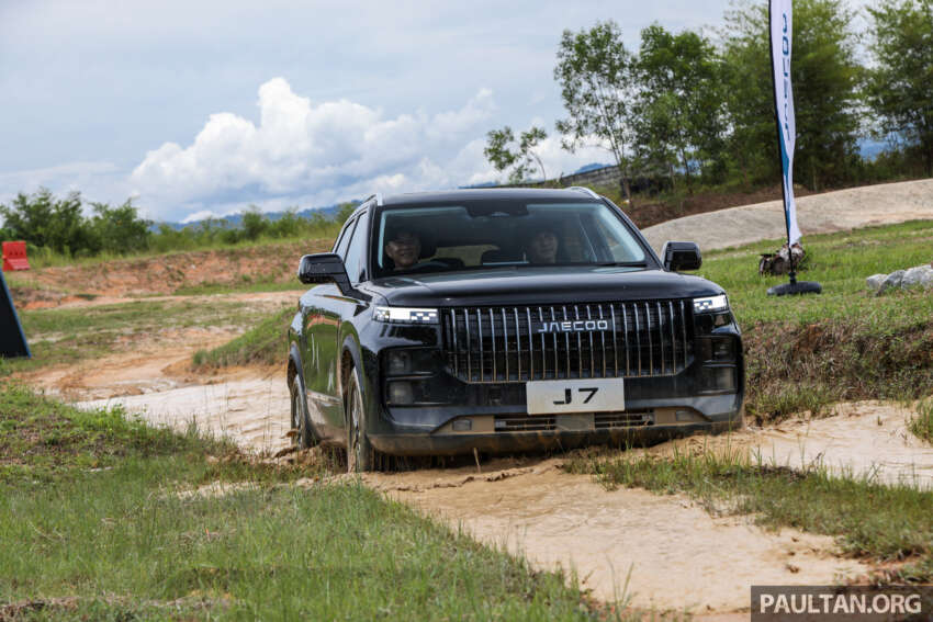 2024 Jaecoo J7 – we test out 197 PS/290 Nm 1.6T AWD SUV off-road ahead of launch; RM160k estimated 1752101