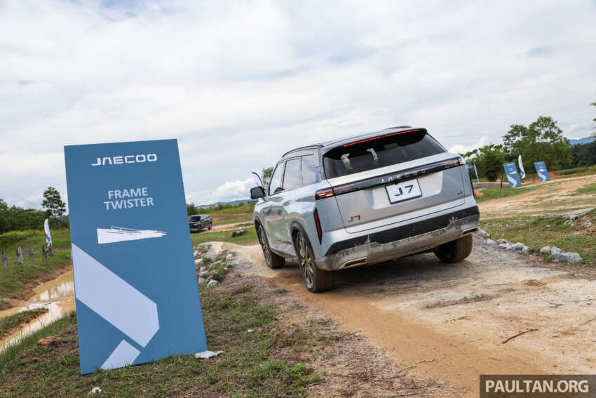 2024 Jaecoo J7 – we test out 197 PS/290 Nm 1.6T AWD SUV off-road ahead of launch; RM160k estimated 1752071