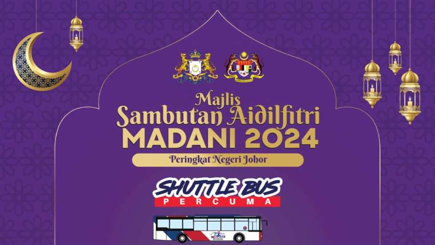 Free bus rides to Madani Raya event in JB tomorrow 1751936