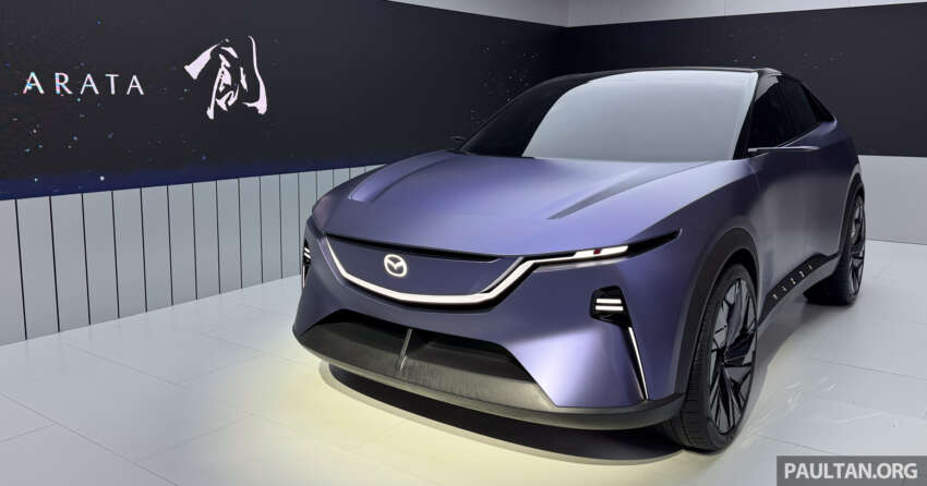 Beijing 2024: Mazda Arata concept dipamerkan- varian EV dan PHEV; versi produksi di China pada 2025 1755504
