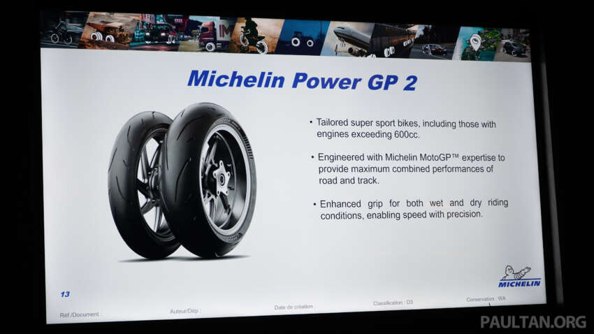 Michelin Malaysia perkenal tiga tayar motosikal baharu; Michelin Power 6, Power GP 2, Anakee Road 1752343