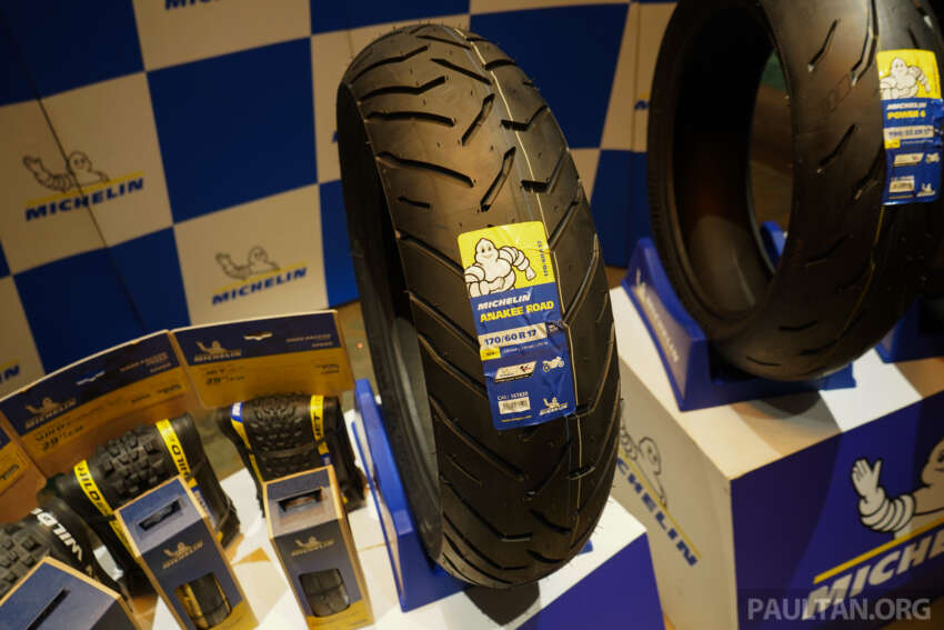 Michelin Malaysia perkenal tiga tayar motosikal baharu; Michelin Power 6, Power GP 2, Anakee Road 1752347