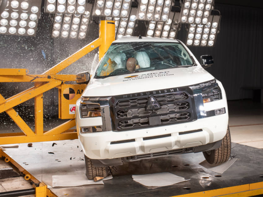 New Mitsubishi Triton awarded five stars in ANCAP crash test – first truck tested against 2023-2025 criteria 1749928