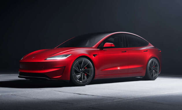 Tesla Model 3 Performance 2024 kini boleh ditempah; bermula RM242k, 460 hp, 0-100 km/j dalam 3.1 saat